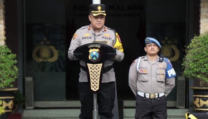 Tekan Angka Laka Lantas, Polres Malang Resmi Gelar Operasi Keselamatan 2026*